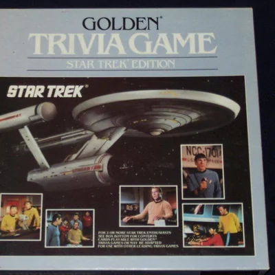 Golden Trivia Game: Star Trek Edition