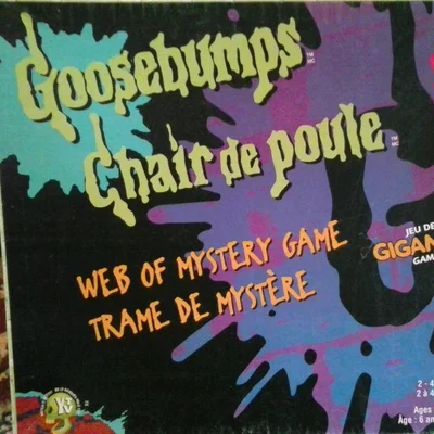 Goosebumps Web of Mystery Gigantik Game