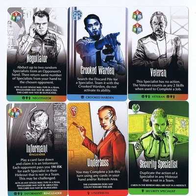 Grifters: Informants and Specialist Promo Cards
