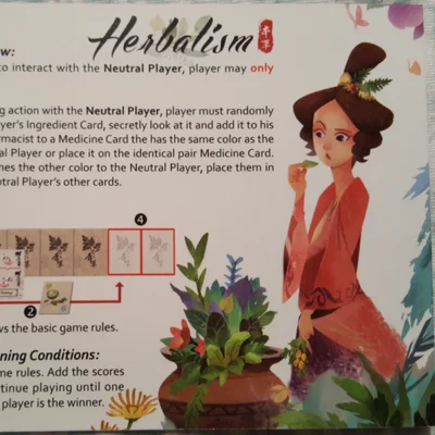 Herbalism: 2 Player Variant Rule