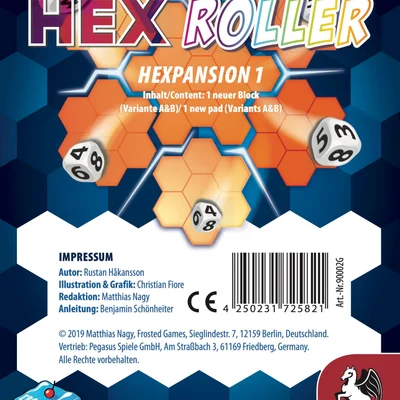 HexRoller: Hexpansion 1