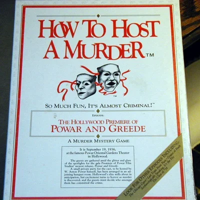 How to Host a Murder: The Hollywood Premiere of Powar and Greede