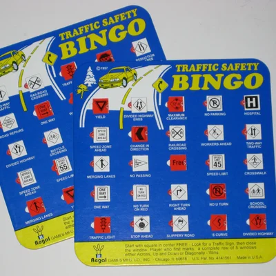 Interstate Highway Bingo