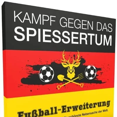 Kampf gegen das Spiessertum: Fussballerweiterung