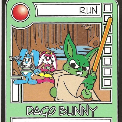 Killer Bunnies and the Quest for the Magic Carrot: Dago Bunny Promo Card