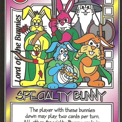 Killer Bunnies and the Quest for the Magic Carrot: Lord Of The Bunnies Promo Card