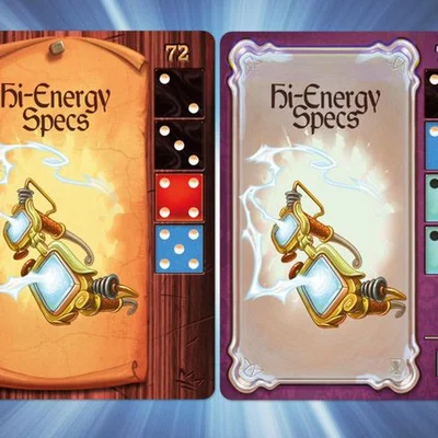 King's Forge: Hi-Energy Specs Craft Cards
