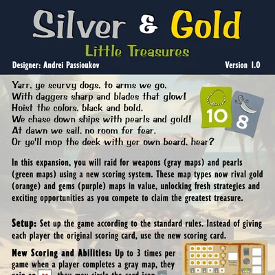Little Treasures (fan expansion for Silver & Gold)