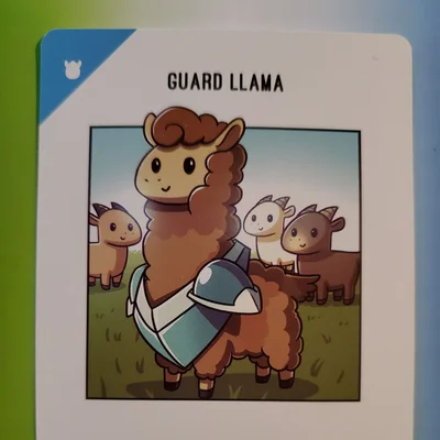 Llamas Unleashed: Guard Llama Promo Card