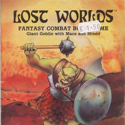 Lost Worlds: Giant Goblin With Mace and Shield