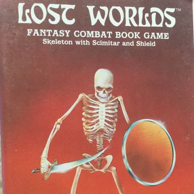 Lost Worlds: Skeleton with Scimitar and Shield