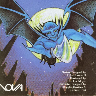 Lost Worlds: Winged Gargoyle with Scimitar