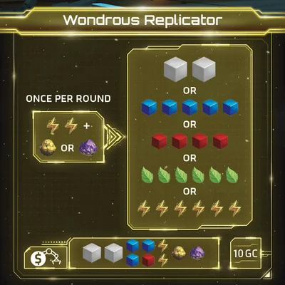 Lunar Rush: Wondrous Replicator Promo Card