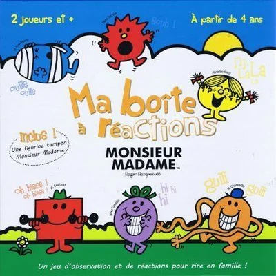 Ma Boîte à réactions: Monsieur Madame