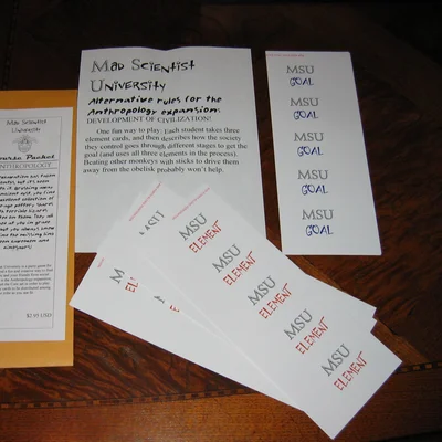 Mad Scientist University Course Packet: Anthropology