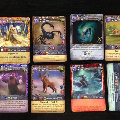 Mage Wars: Dice Tower 2014 Non-Kickstarter promo card set