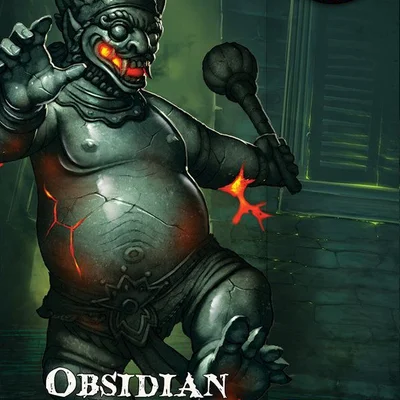 Malifaux: Obsidian Statue