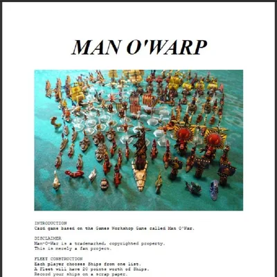 Man O'Warp