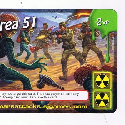 Mars Attacks: The Dice Game – Area 51