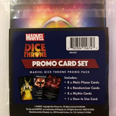 Marvel Dice Throne: Promo Card Set