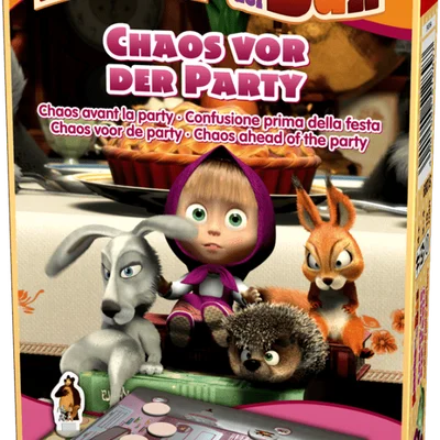 Mascha und der Bär: Chaos vor der Party