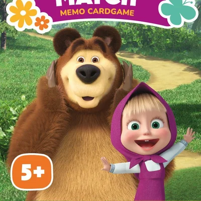 Masha and the Bear: Memory Match