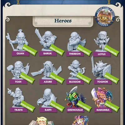 Masmorra: Dungeons of Arcadia – Kickstarter Exclusives