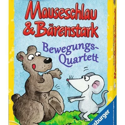 Mauseschlau & Bärenstark: Bewegungs-Quartett