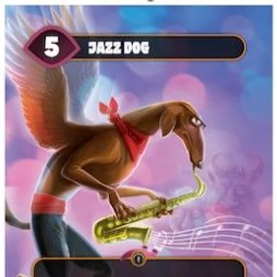 Mindbug: First Contact – Jazz Dog Promo Card