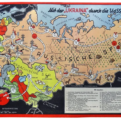 Mit der "Ukraina" durch die UDSSR