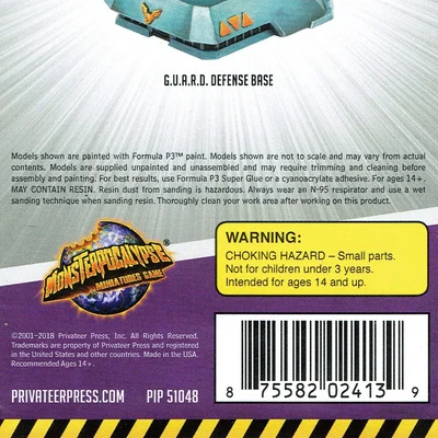 Monsterpocalypse Miniatures Game: Building – G.U.A.R.D. Defense Base