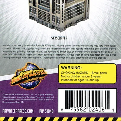 Monsterpocalypse Miniatures Game: Building – Skyscraper