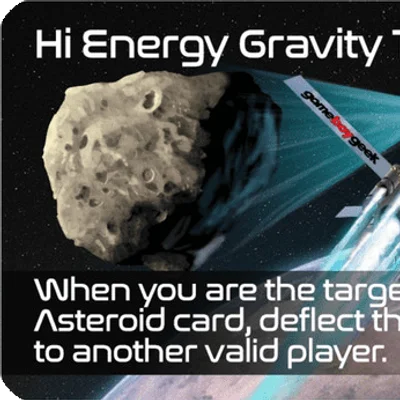 Moons: Hi Energy Gravity Tractor