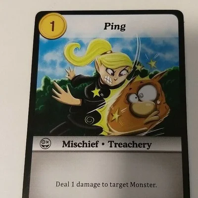 Munchkin Collectible Card Game: Ping Promo Card