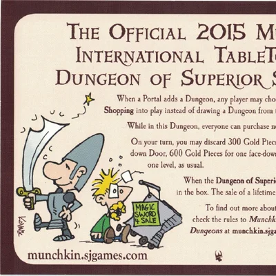 Munchkin Dungeon: Dungeon of Superior Shopping