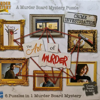 Murder Mystery Party Case File Puzzles: The Art of Murder