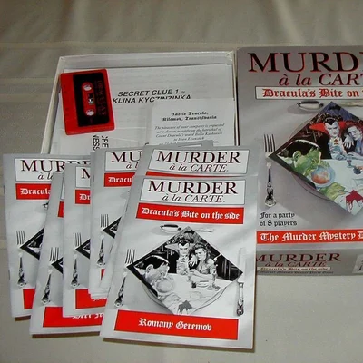 Murder à la carte: Dracula's Bite on the Side