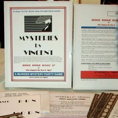 Mysteries by Vincent: Boogie Woogie Bungle Up