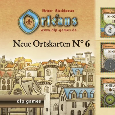 Orléans: Neue Ortskarten N°6