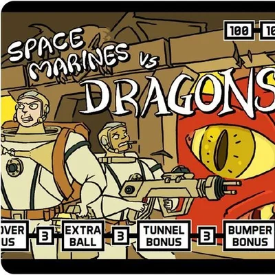 Paper Pinball: Season 2 – Space Marines vs. Dragons