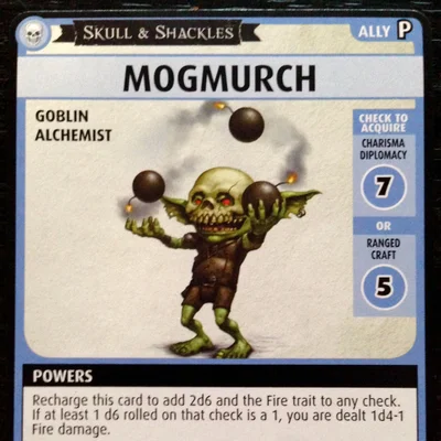 Pathfinder Adventure Card Game: Skull & Shackles – "Mogmurch" Promo Card