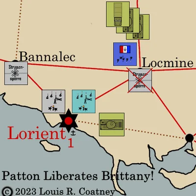 Patton Liberates Brittany!