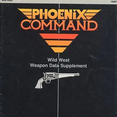 Phoenix Command: Wild West Weapon Data Supplement