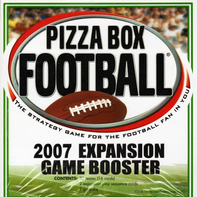 Pizza Box Football 2007 Expansion Game Booster