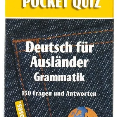 Pocket Quiz: Deutsch für Ausländer Grammatik