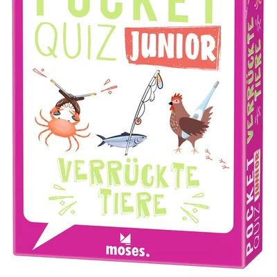 Pocket Quiz Junior: Verrückte Tiere