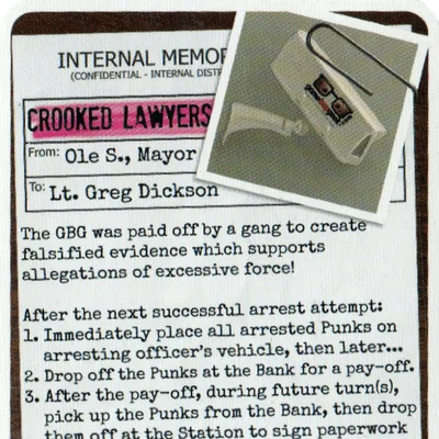 Police Precinct: Game Boy Geek Promo Card