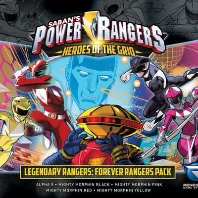 Power Rangers: Heroes of the Grid – Legendary Rangers: Forever Rangers Pack