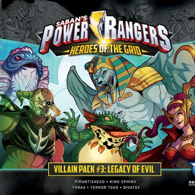 Power Rangers: Heroes of the Grid – Villain Pack #3: Legacy of Evil