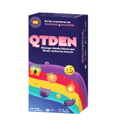 QTDEN: The game where you have to fill in the gaps